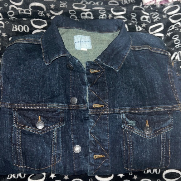 Aeropostal dark blue Jean jacket - Picture 2 of 2